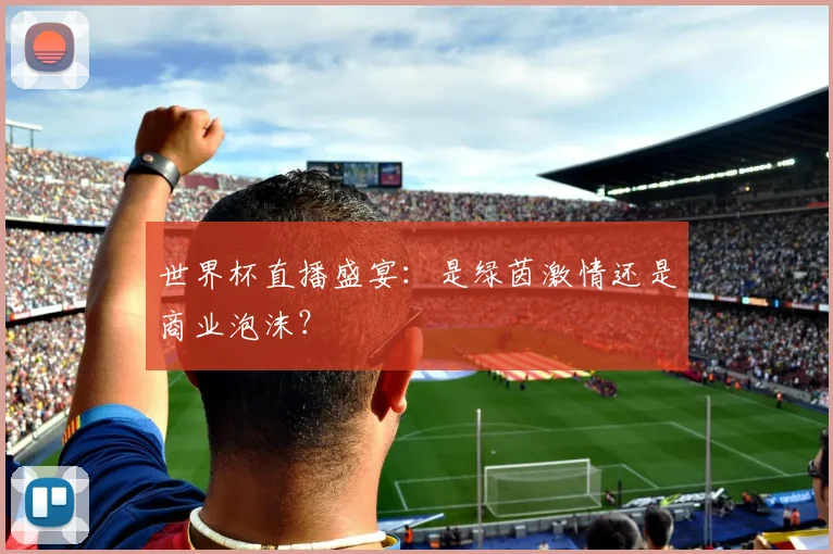 世界杯直播盛宴:是绿茵激情还是商业泡沫?